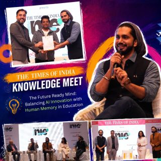A stimulating conversation at The Times of India NIE Knowledge Meet on a question that is becoming increasingly important for education:

How do we embrace AI without weakening the very human capacities that make learning meaningful?

I had the opportunity to speak on The Future Ready Mind: Balancing AI Innovation with Human Memory in Education — exploring why memory is not simply about storing information, but about building the knowledge, connections and context that allow us to think critically, question intelligently and create meaning.

AI can extend our capabilities. But the future of education cannot be about outsourcing thinking.

The real opportunity lies in finding the balance, using technology to augment the mind while continuing to strengthen memory, curiosity, critical thinking and human judgement.

A thoughtful exchange of perspectives on what it really means to prepare learners for an AI-enabled world.

#FutureReadyMind #ArtificialIntelligence #Education #HumanMemory #FutureOfEducation #AIinEducation #CriticalThinking #TimesOfIndia #NIEKnowledgeMeet